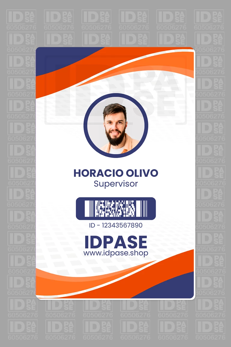 Credencial de Personal PVC - Modelo Dinámico Institucional